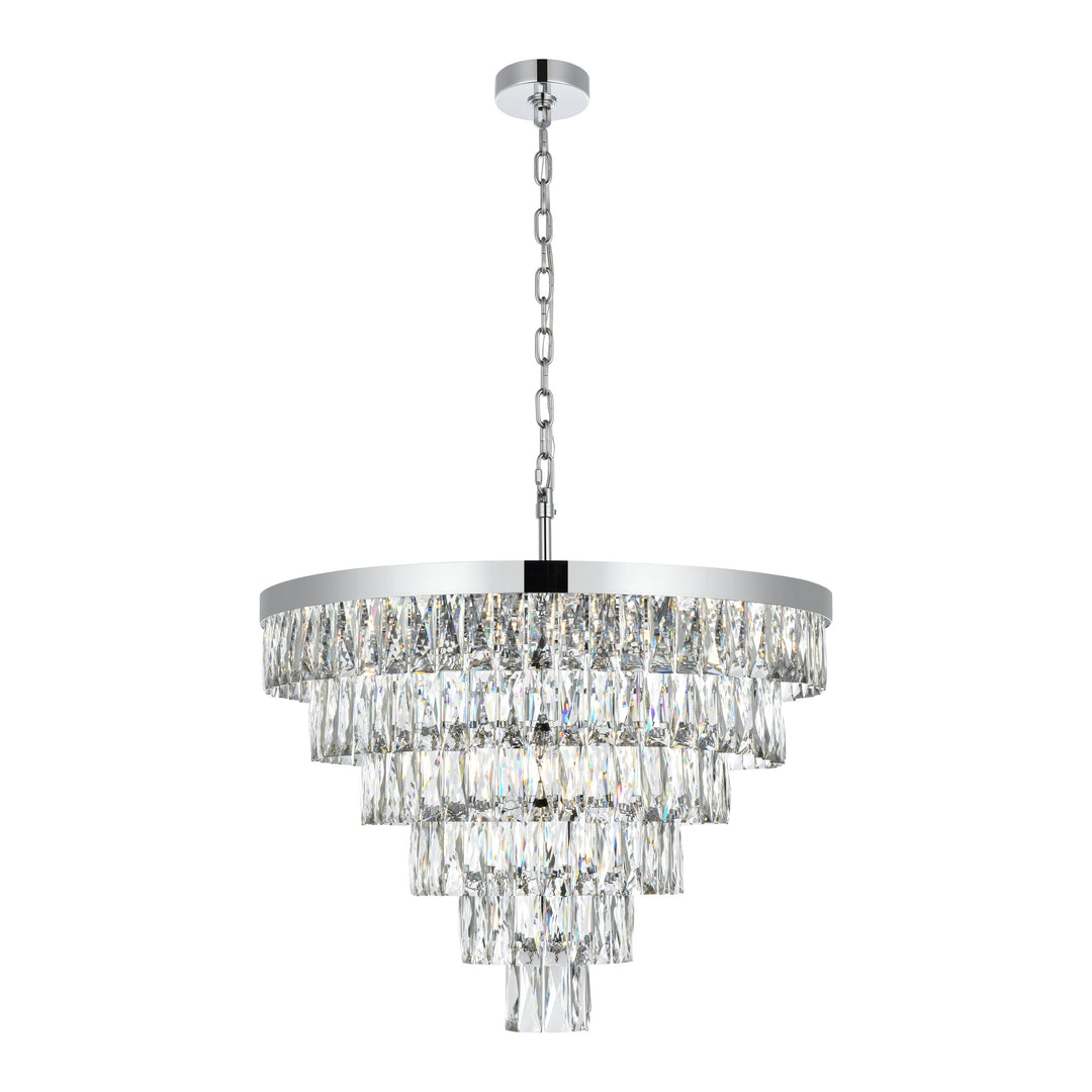 Josephine Chandelier in Chrome by Elegant