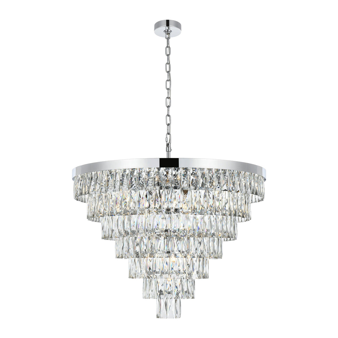 Josephine Chandelier in Chrome by Elegant
