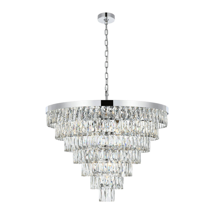 Josephine Chandelier in Chrome by Elegant