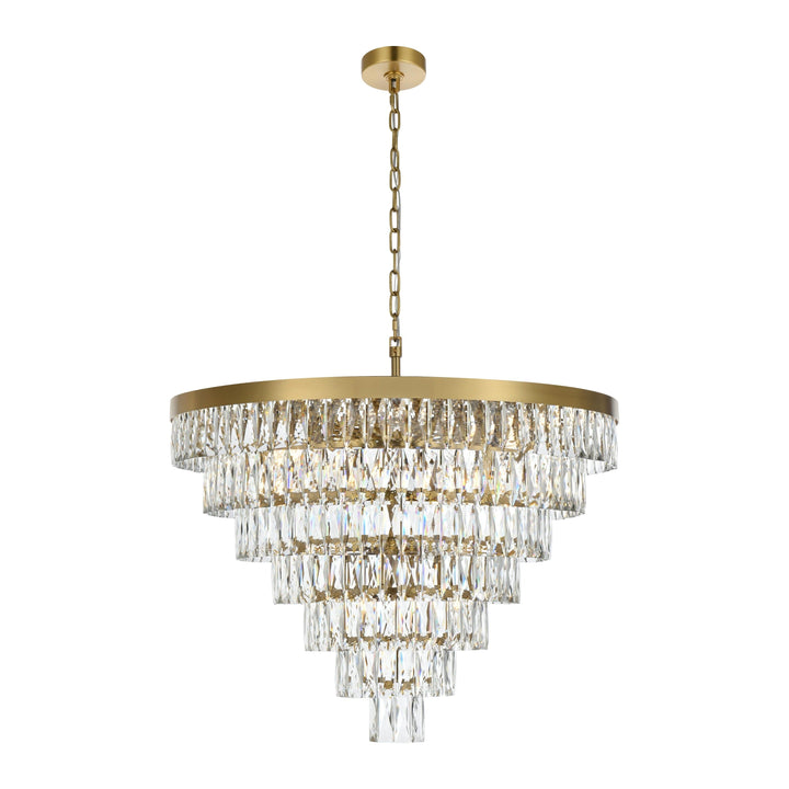 Josephine Chandelier in Satin Gold by Elegant