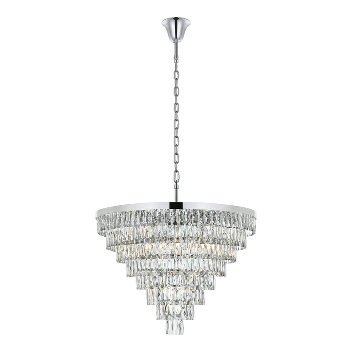 Josephine Chandelier in Chrome by Elegant