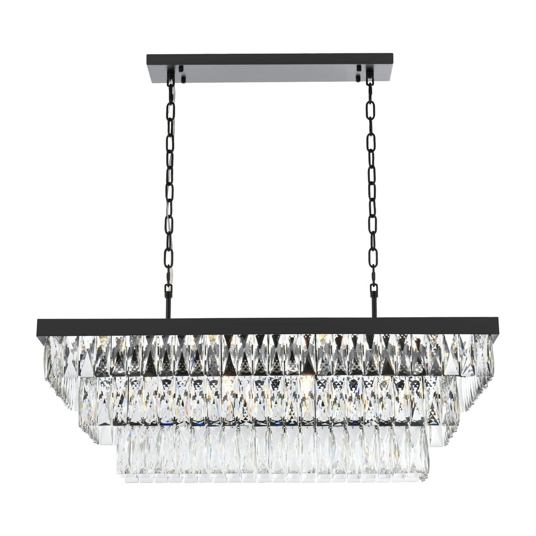Josephine Chandelier in Black by Elegant
