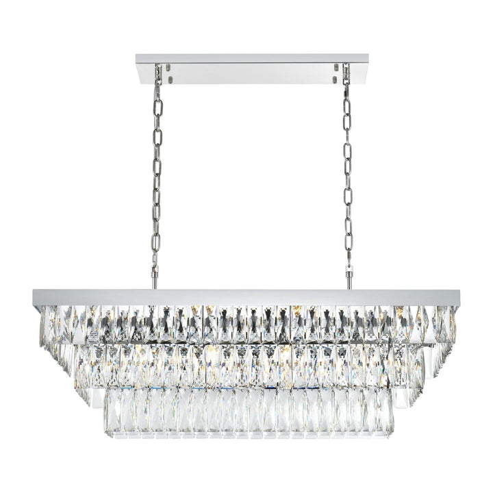 Josephine Chandelier in Chrome by Elegant