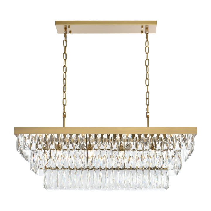 Josephine Chandelier in Satin Gold by Elegant