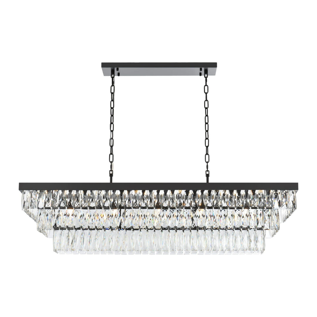 Josephine Chandelier in Black by Elegant