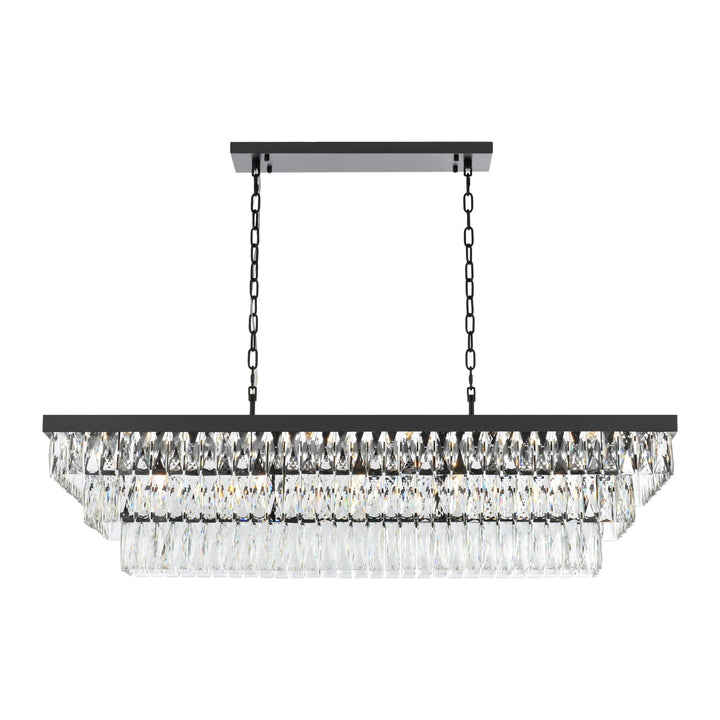 Josephine Chandelier in Black by Elegant