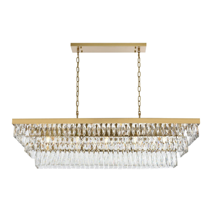 Josephine Chandelier in Satin Gold by Elegant