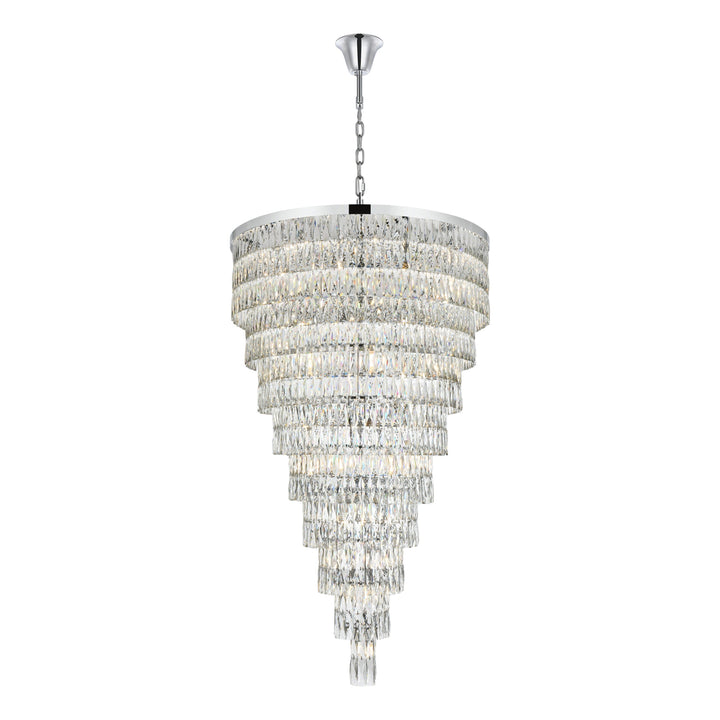 Josephine Chandelier in Chrome by Elegant