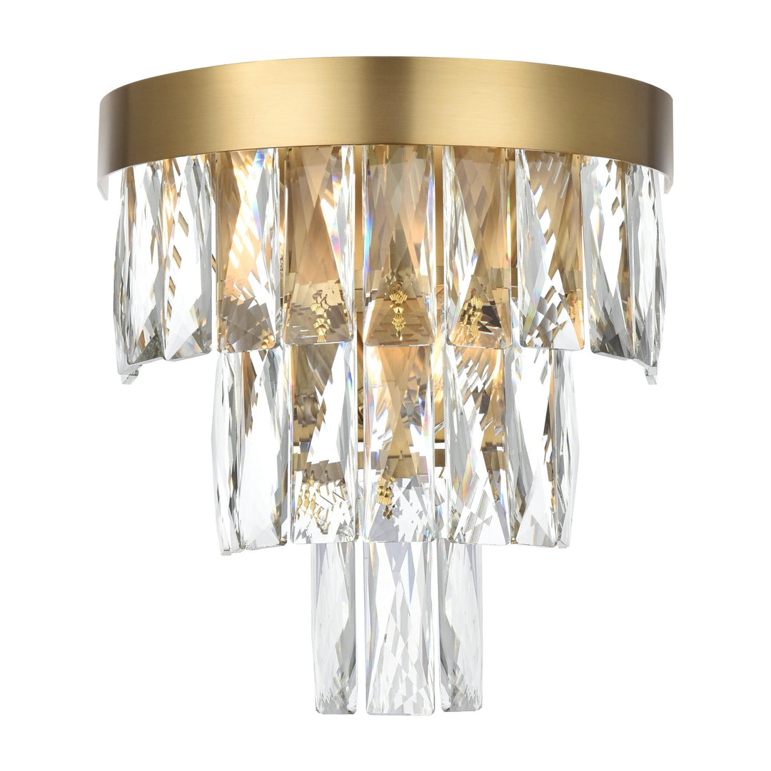 Josephine Wall Sconce in Satin Gold by Elegant