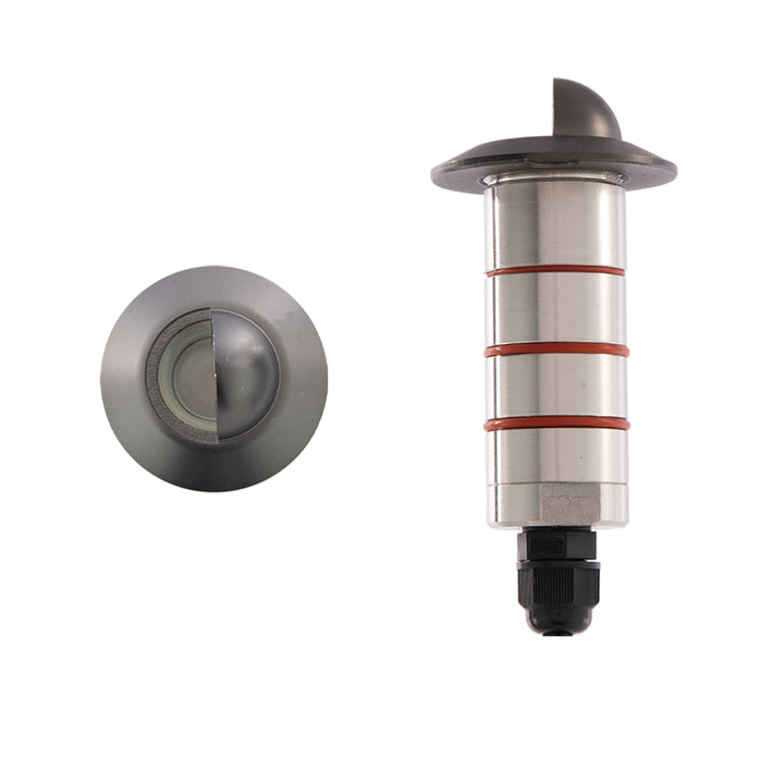 1" Inground Recessed Round Scoop