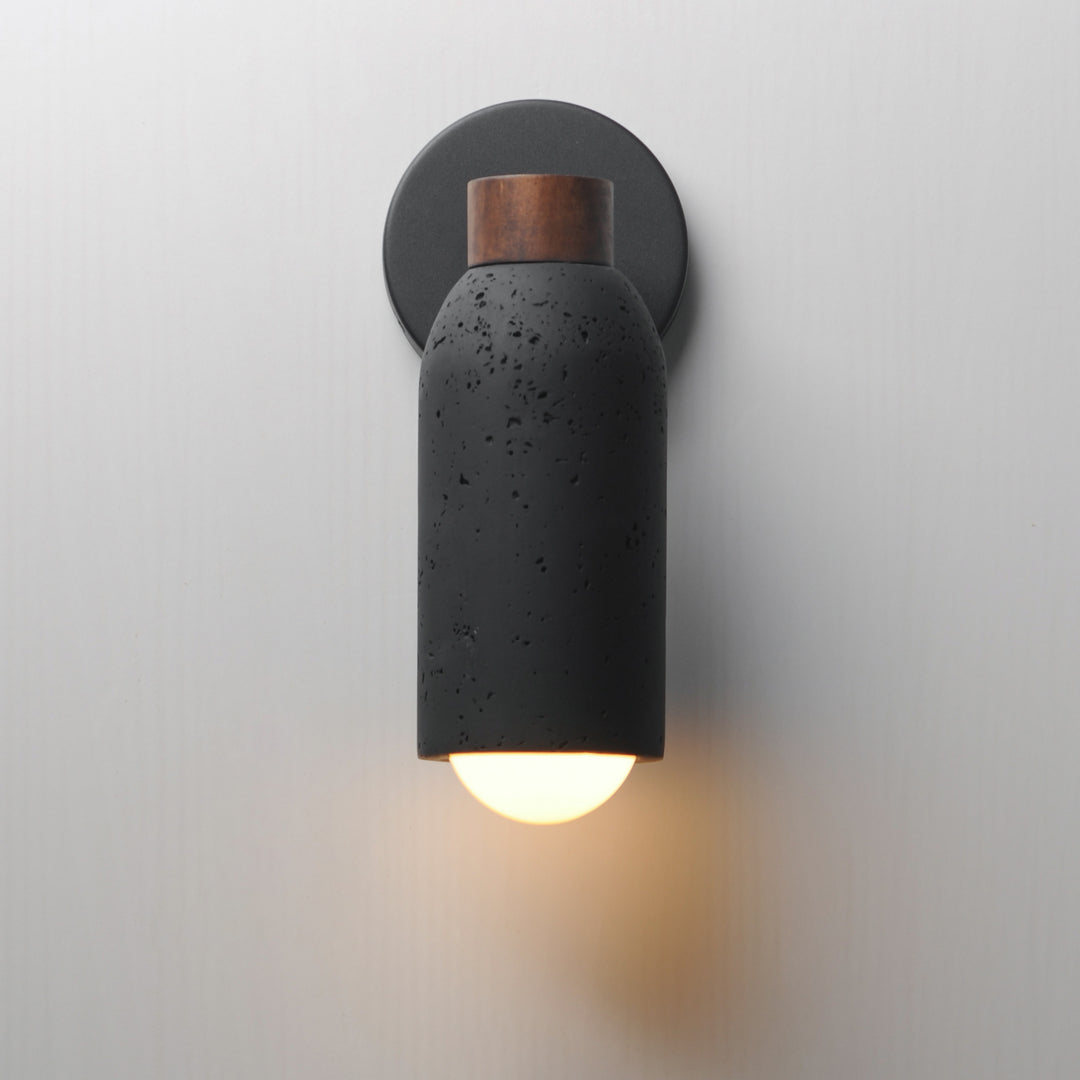 Pompeii Wall Sconce LVBK alternate view