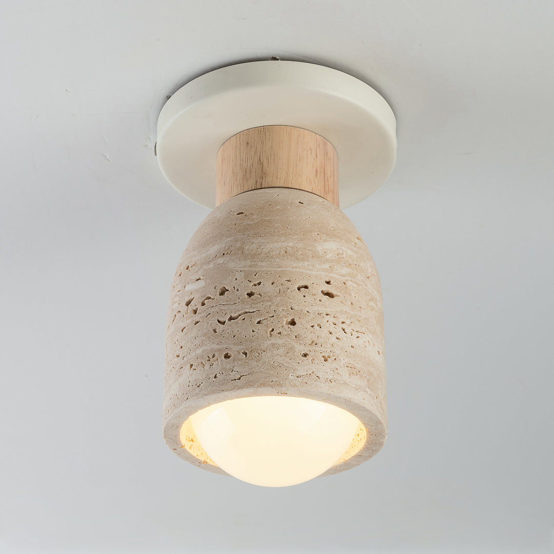 Pompeii 1-Light Flush Mount TVOY alternate view