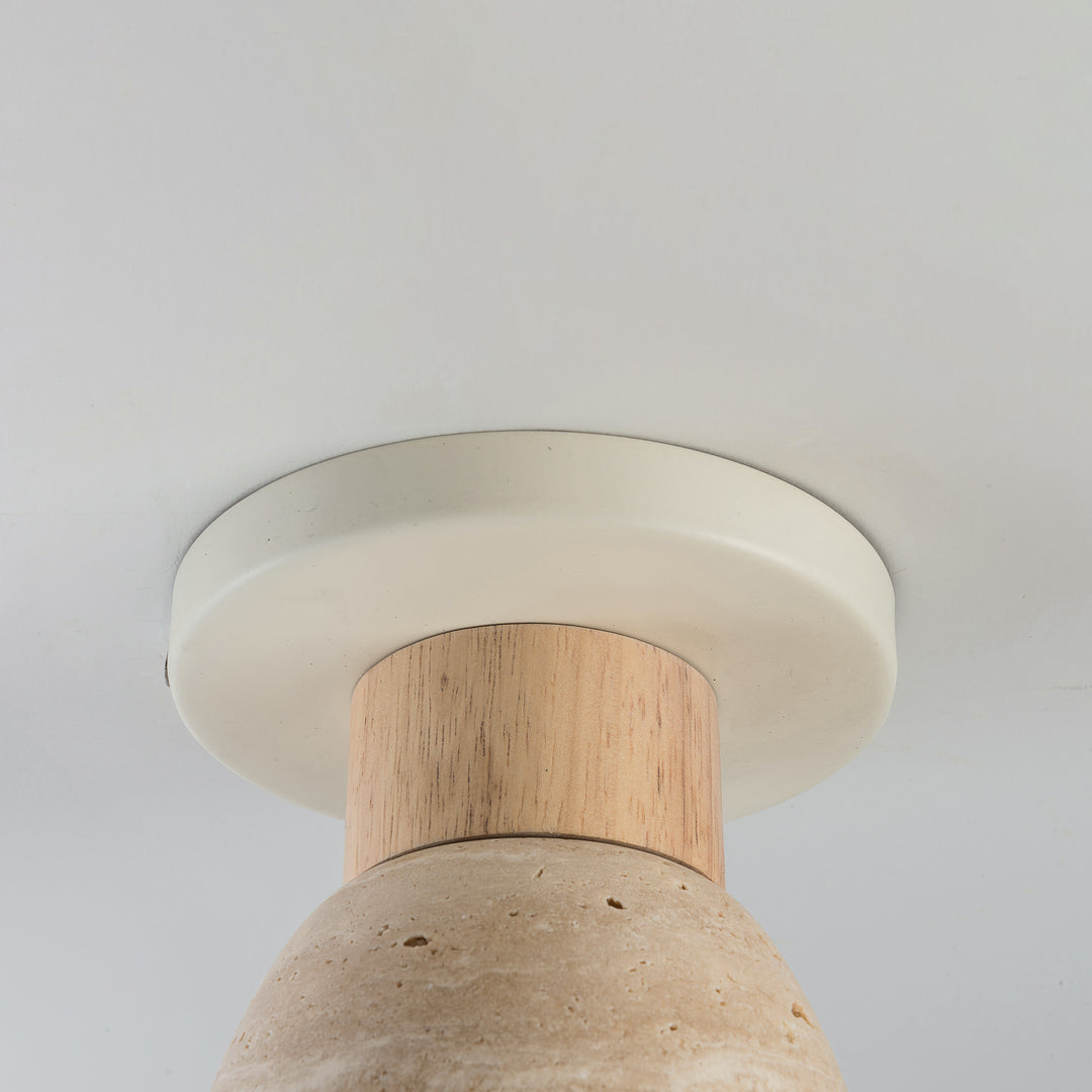 Pompeii 1-Light Flush Mount TVOY alternate view