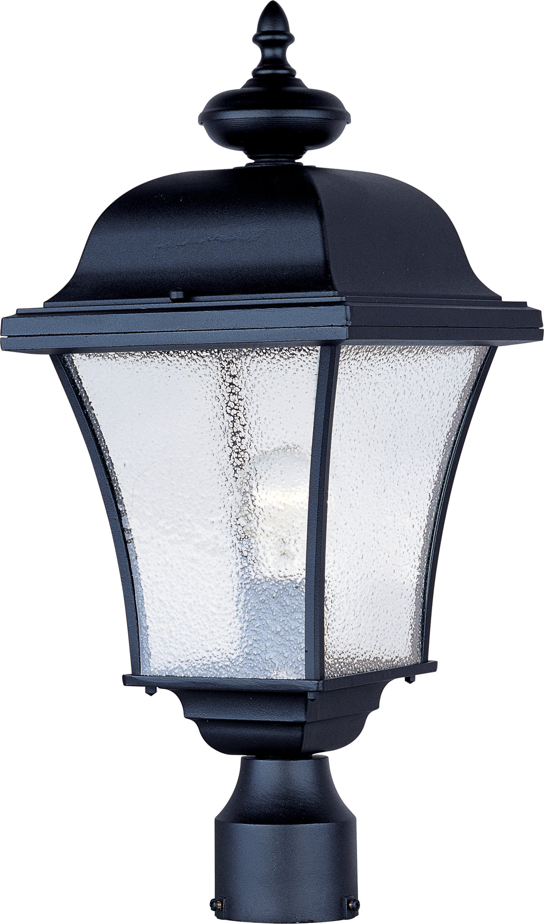 Senator 1-Light Outdoor Pole/Post Lantern Black