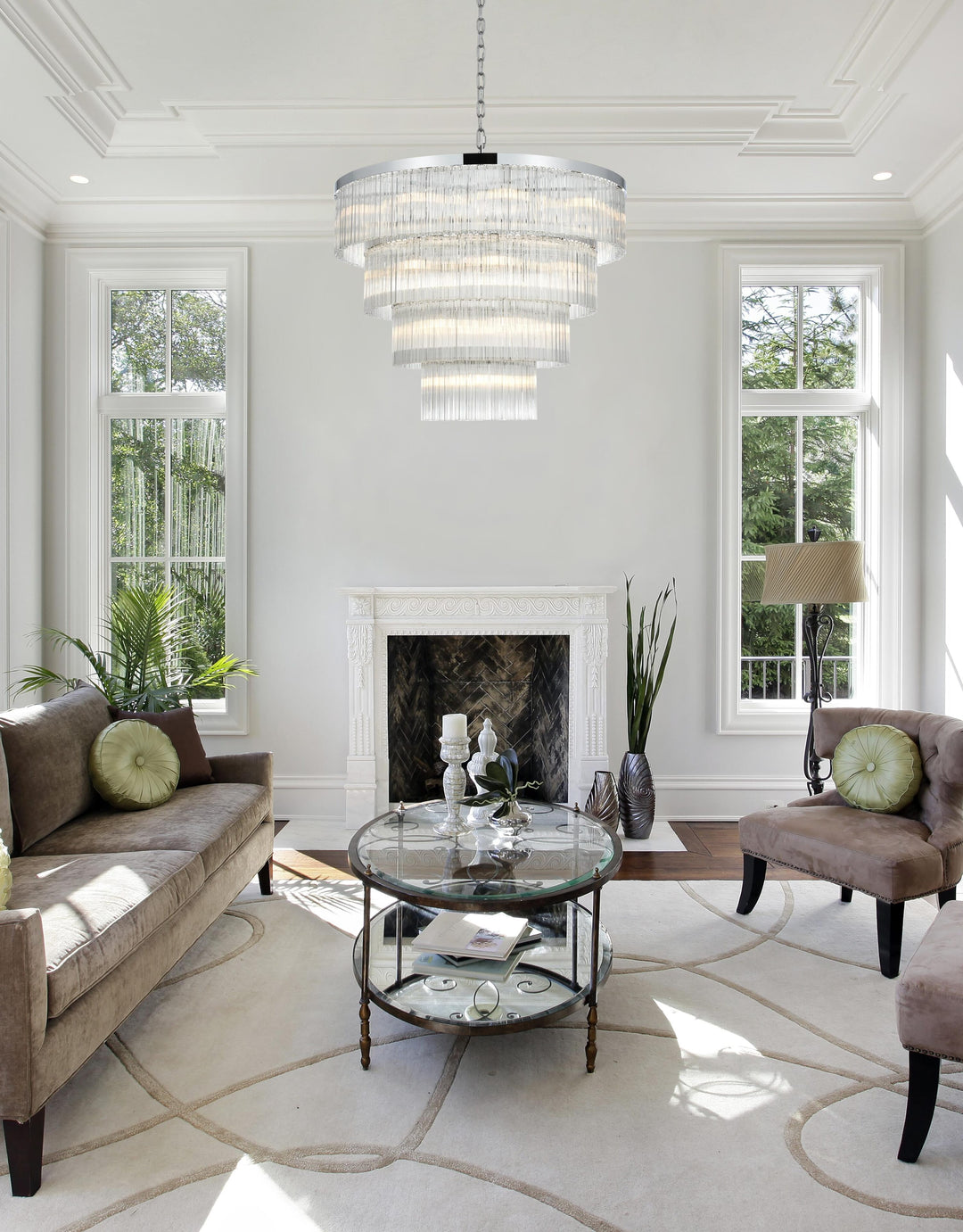 Harlow Chandelier by Elegant - view 80