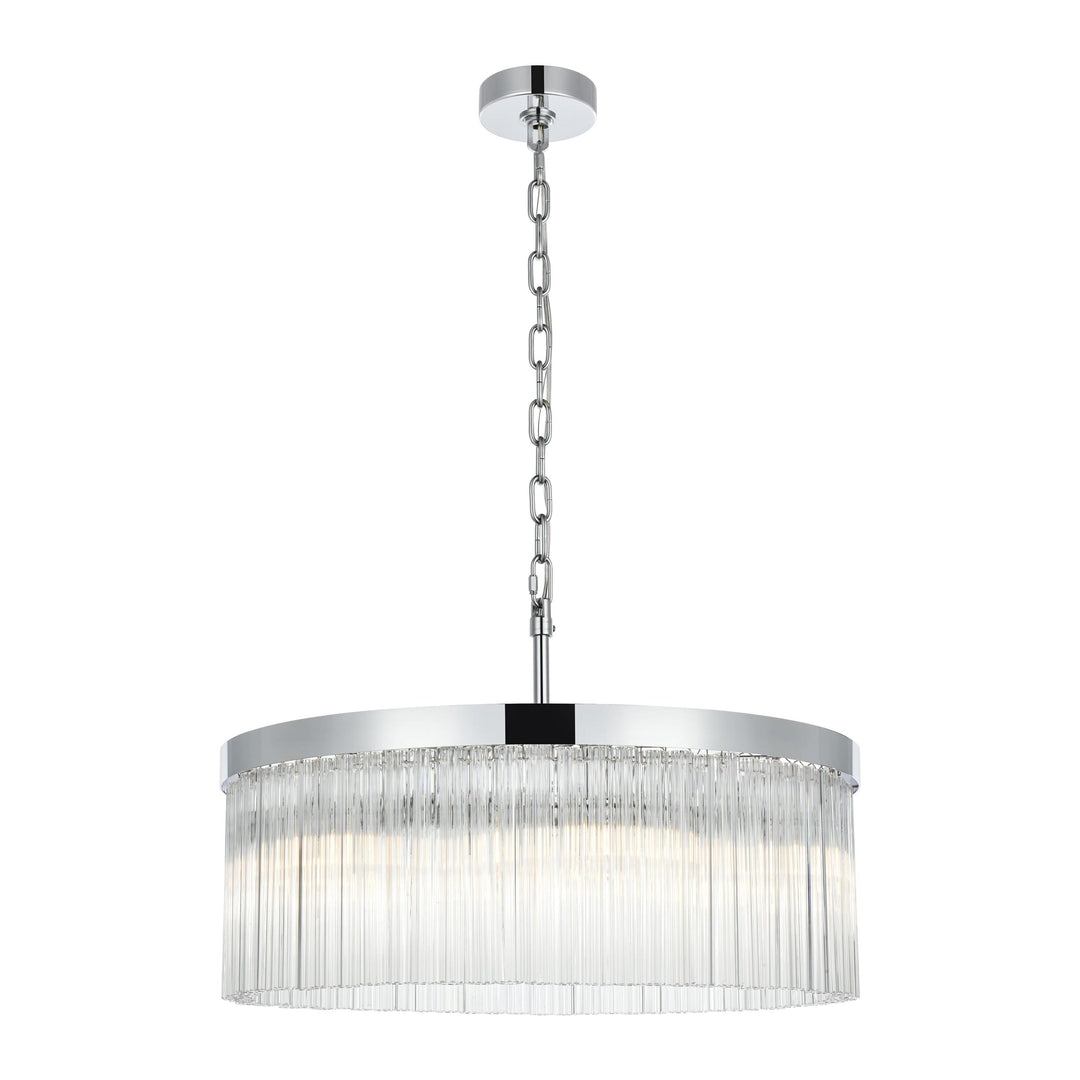 Harlow Chandelier in Chrome by Elegant