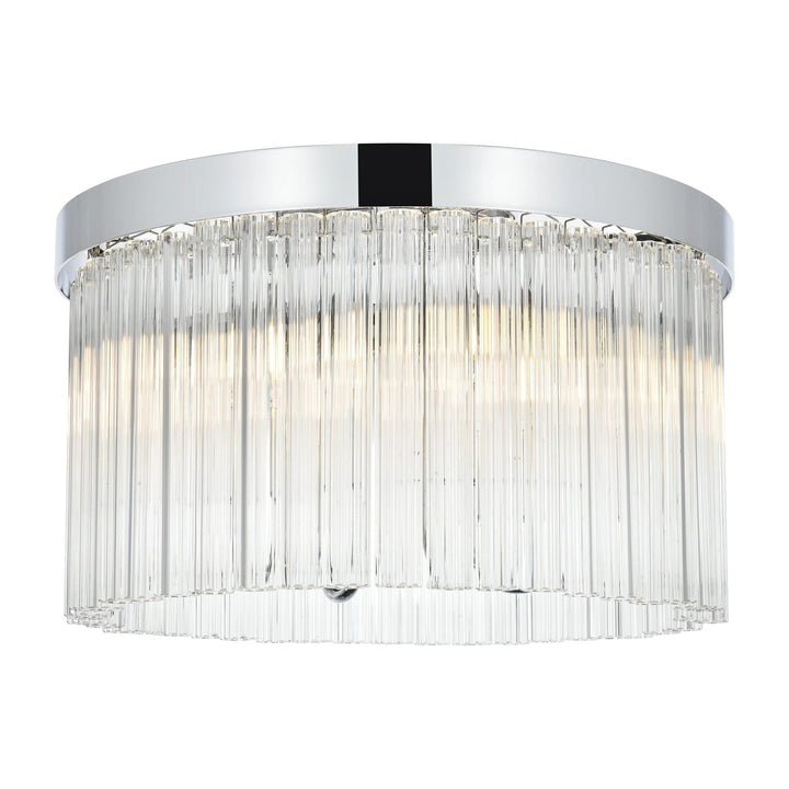 Harlow Flush Mount in Chrome by Elegant
