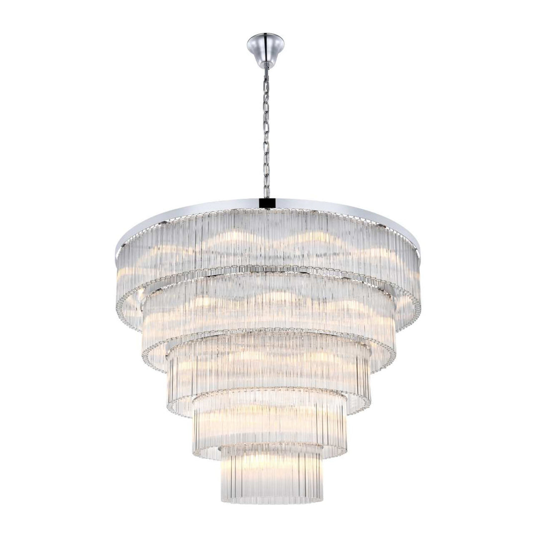 Harlow Chandelier in Chrome by Elegant