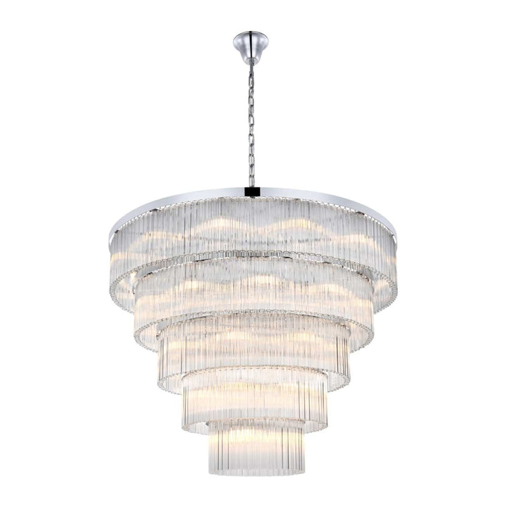 Harlow Chandelier in Chrome by Elegant