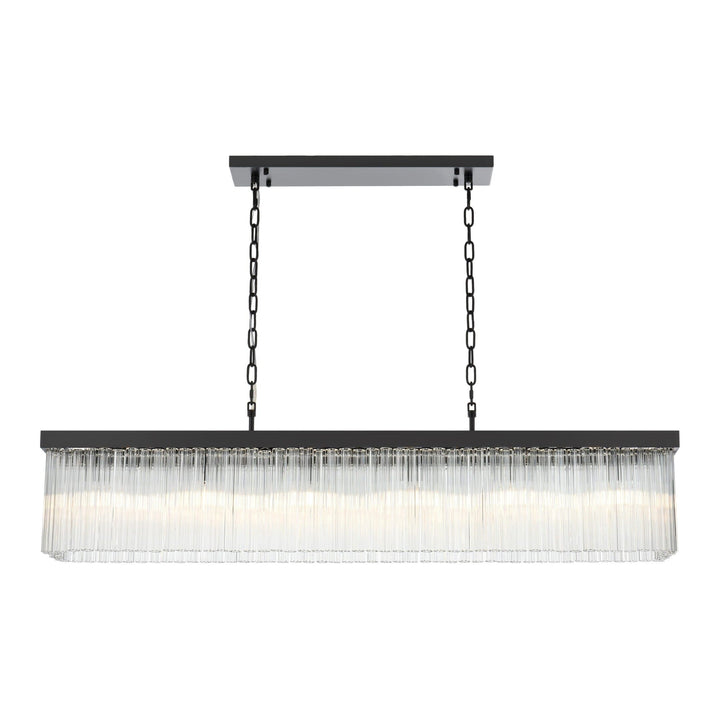 Harlow Chandelier in Black by Elegant
