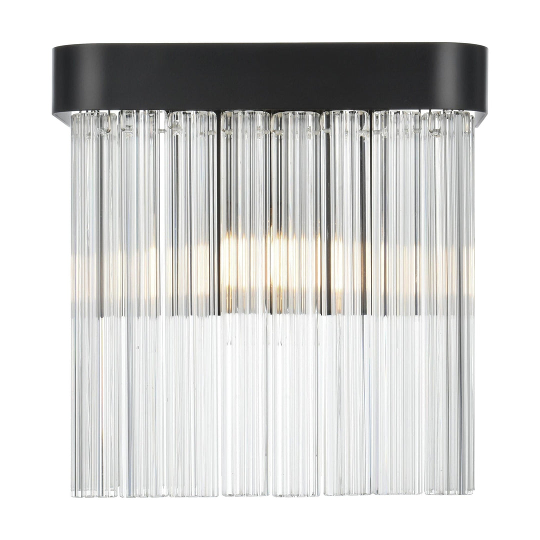 Harlow Wall Sconce in Black by Elegant