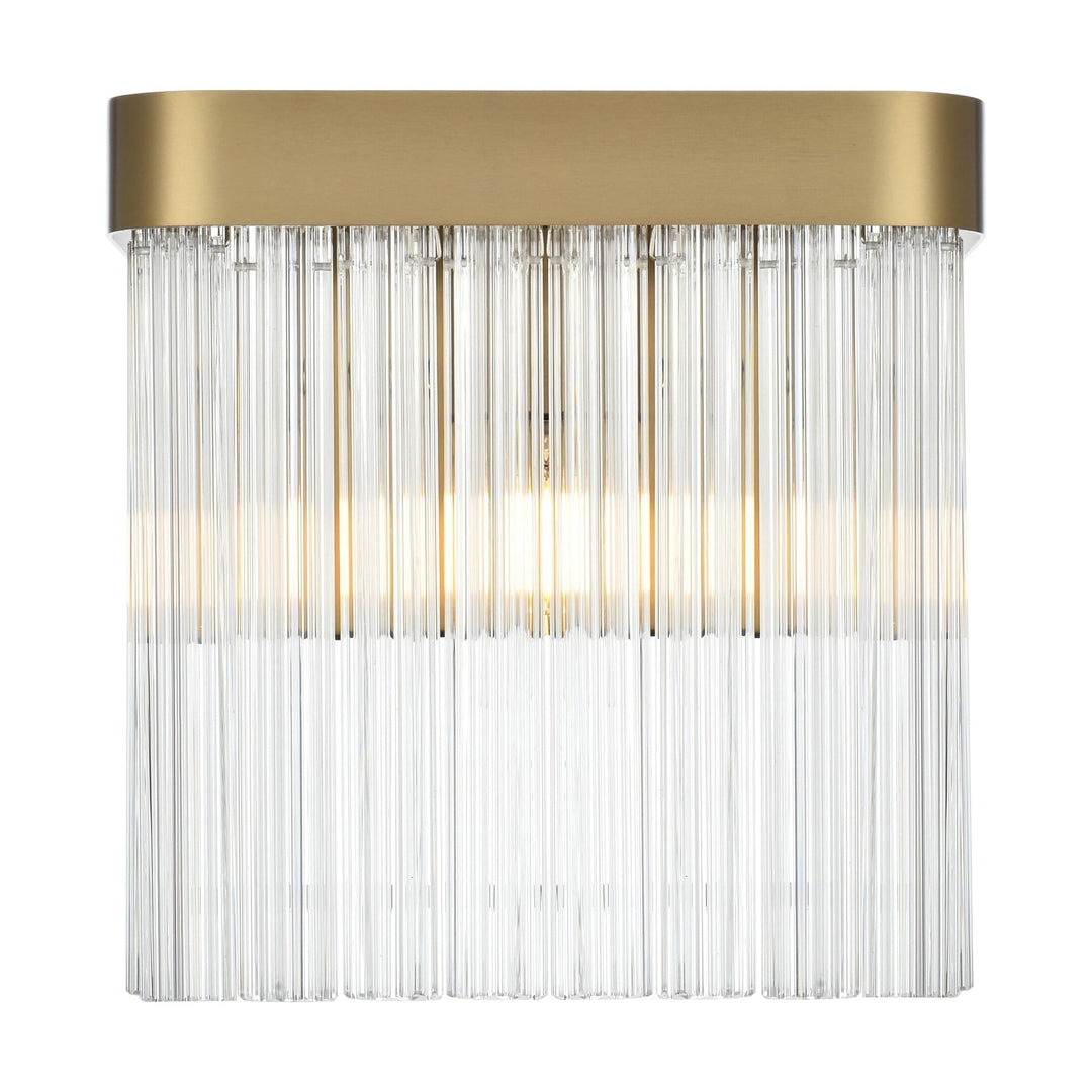 Harlow Wall Sconce in Satin Gold by Elegant