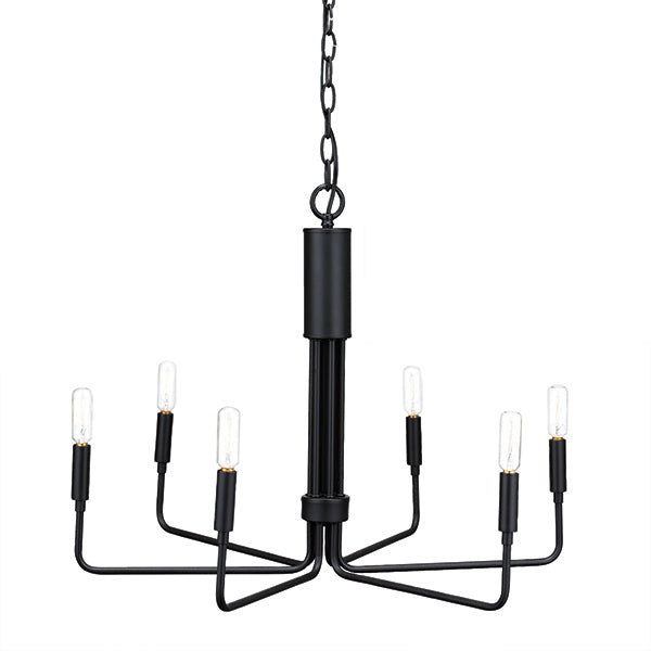 Raven Chandelier, 6-Light, by Russell