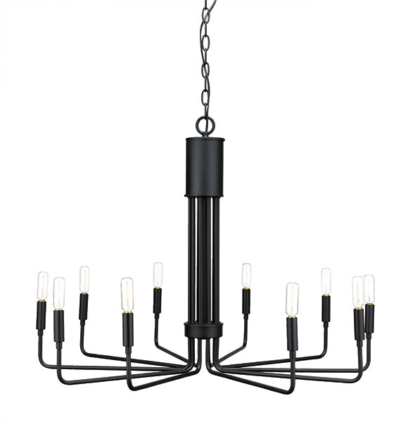Raven Chandelier, 10-Light, by Russell