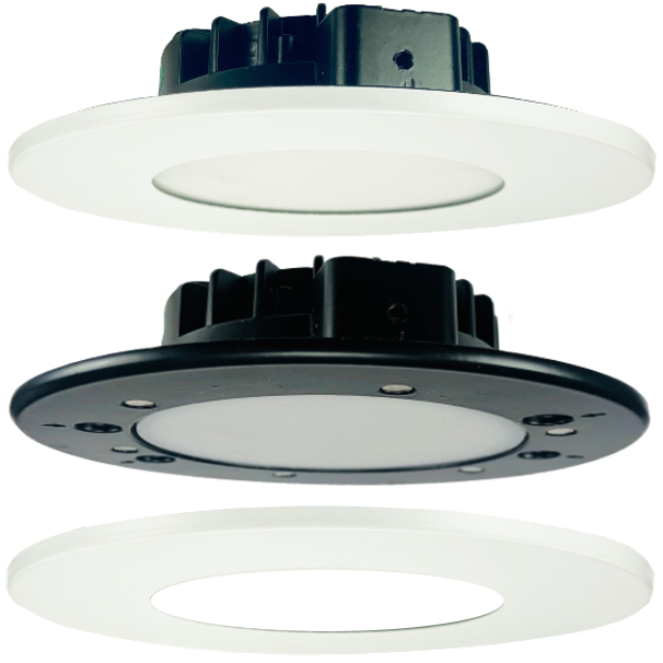LED 4" DPS Round Recessed Panel Light - DPS-4-5CCT