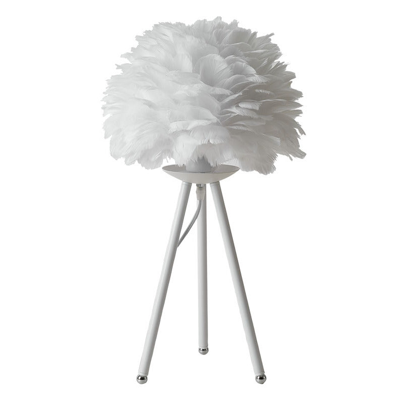 Table Lamp (DLS22) in White by Bethel