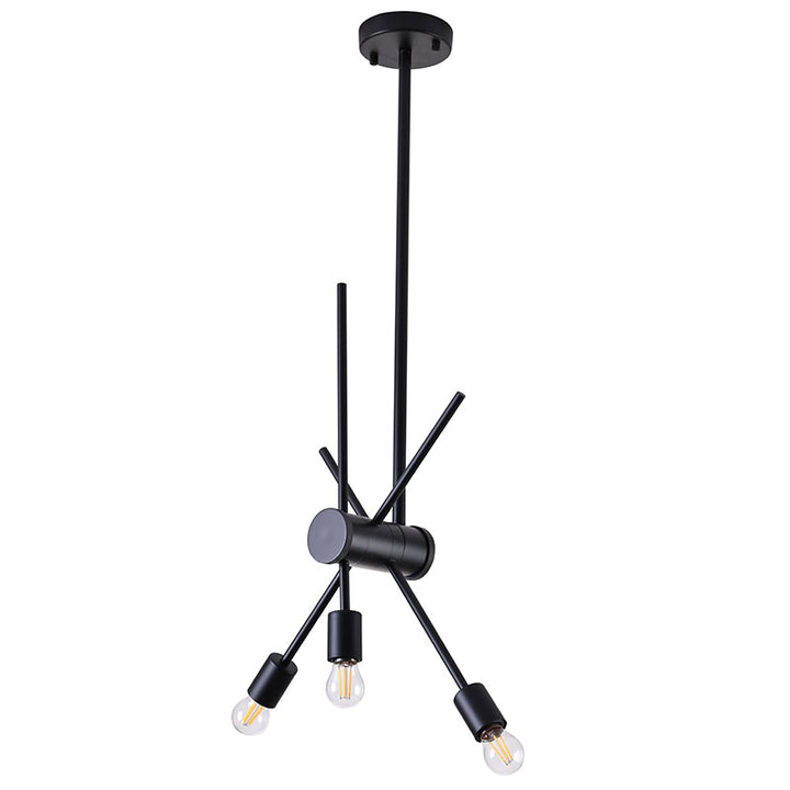 Frame Ceiling Fixture with Adjustable Three Arm by Bethel - view 7