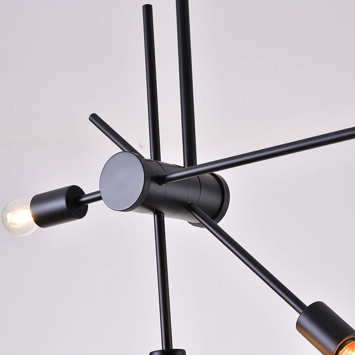 Frame Ceiling Fixture with Adjustable Three Arm by Bethel - view 9