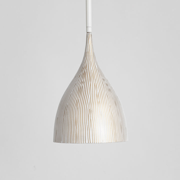 Fleur 1-Light Mini Pendant White / Gold alternate view