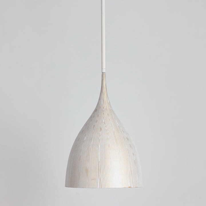 Fleur Small 1-Light Pendant White / Gold alternate view