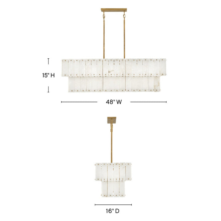 Simone Medium Eight Light Linear