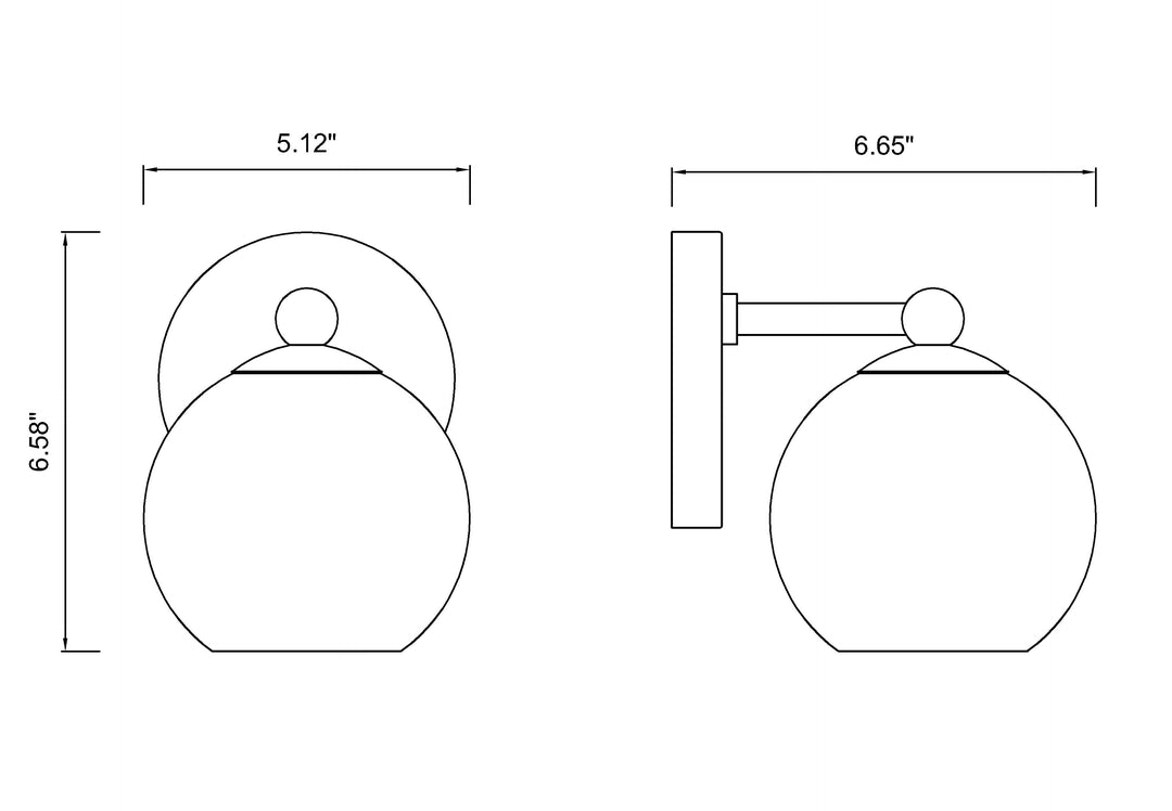 Neoma - 1 Light Wall Sconce