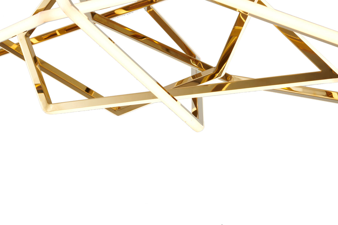 Stainless Steel LED Chandelier with Acrylic Diffusers by Bethel - view 17
