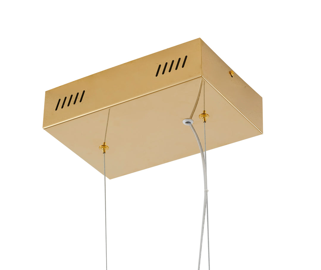Stainless Steel LED Chandelier with Acrylic Diffusers by Bethel - view 18