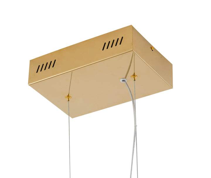 Stainless Steel LED Chandelier with Acrylic Diffusers by Bethel - view 18