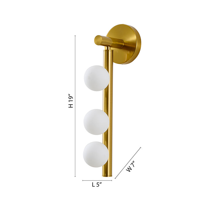 Glass Wall Sconce by Bethel - view 10