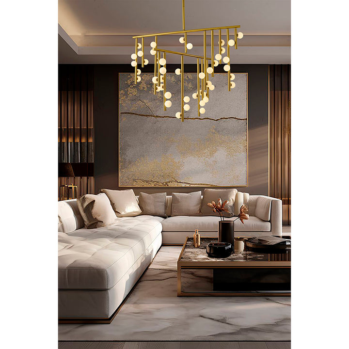 Glass Chandelier (WG01) by Bethel - view 6
