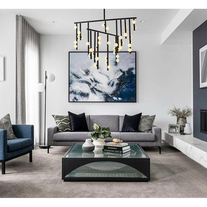 Glass Chandelier (WG01) by Bethel - view 3