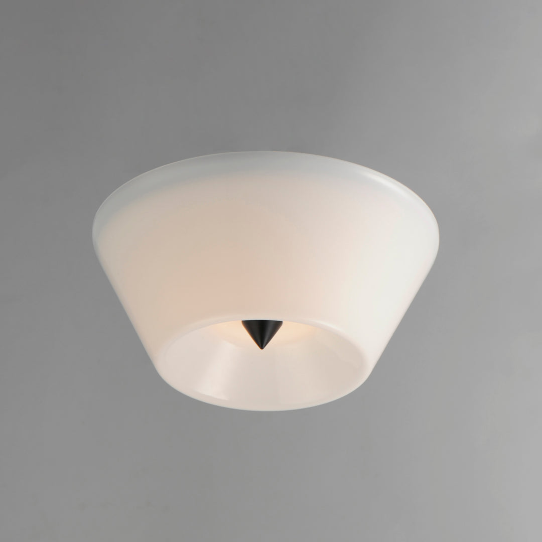 Tack LED Flush Mount White / Black alternate view