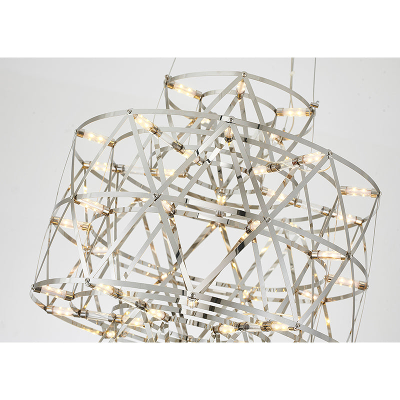 Three Tier Chandelier with Hardware &amp; Fixed LED Star Light