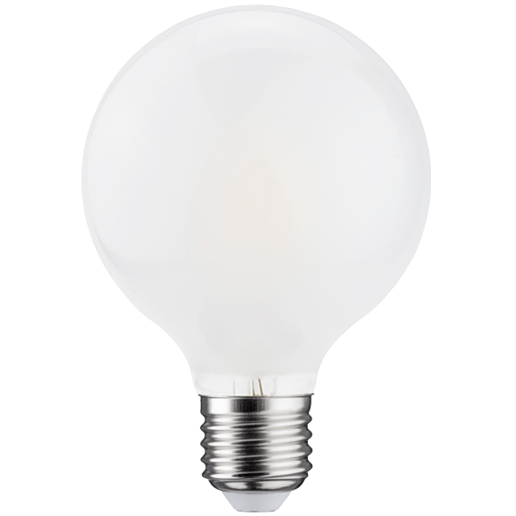 LED 5W G25 Milky / Opaque Bulb - Dimmable, 2700K, by CNA Lighting