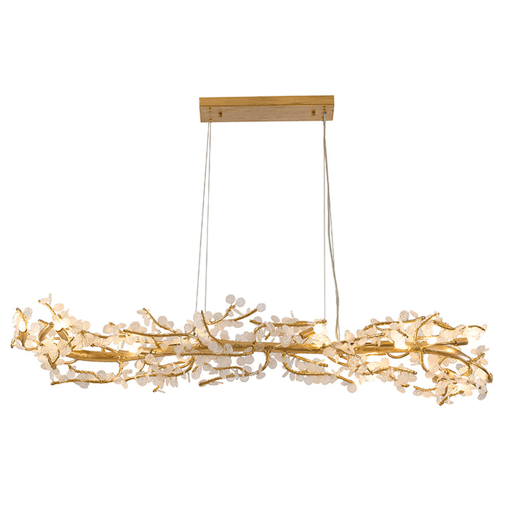 Gold Glass Chandelier (IMP53) by Bethel