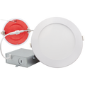 LED 6" Fire Rated Recessed Panel Light - DP6-FR-5CCT