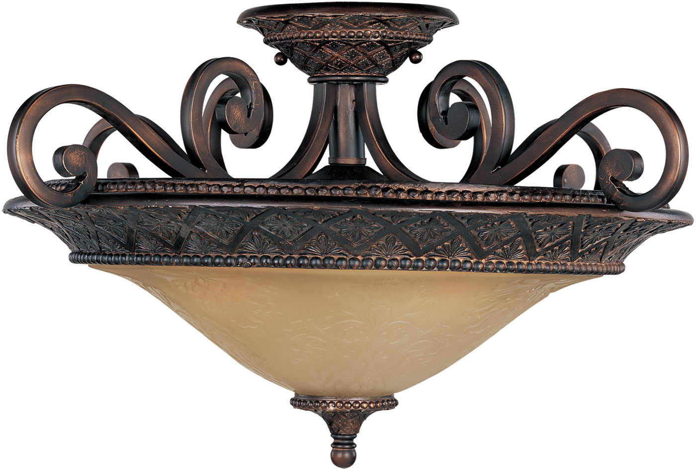 Symphony - 3 Light Semi-Flush Mount
