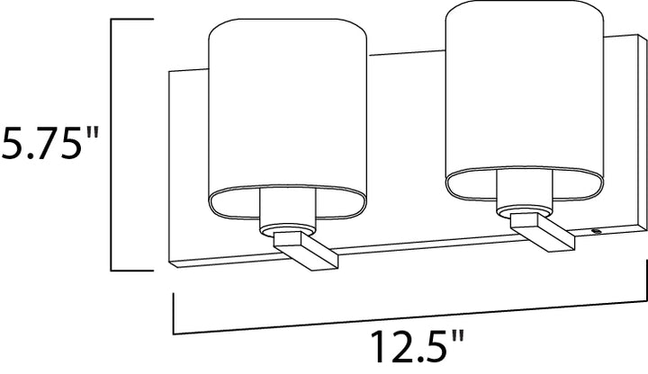 Wrap Bath Vanity dimensions diagram