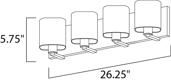 Wrap Bath Vanity dimensions diagram